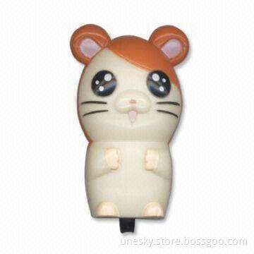 Promotional USB 1.1/2.0 Flash Drive, Measures 48.1 x 31.1mm, No External Power Source Required